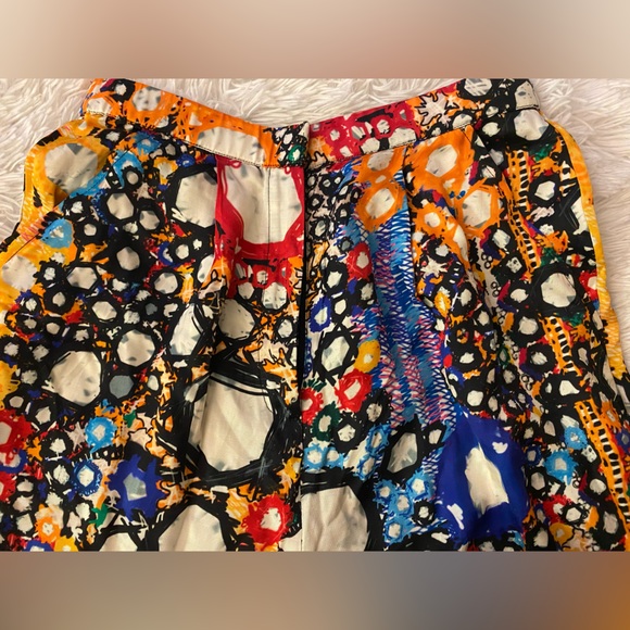 Saaksha & Kinni Blue Printed Mirror Trousers XS - Picture 13 of 16